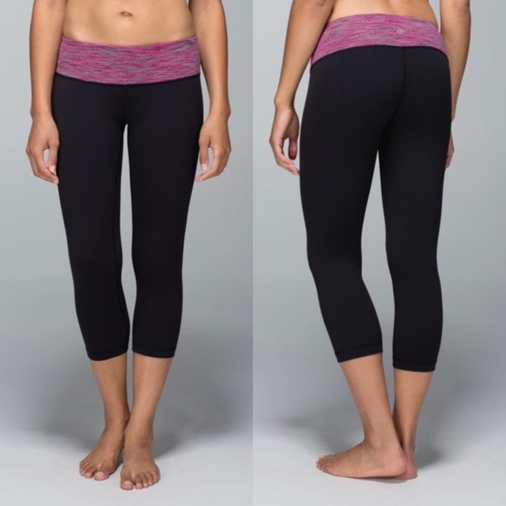 Lululemon Wunder Under Crop Full-On Luon